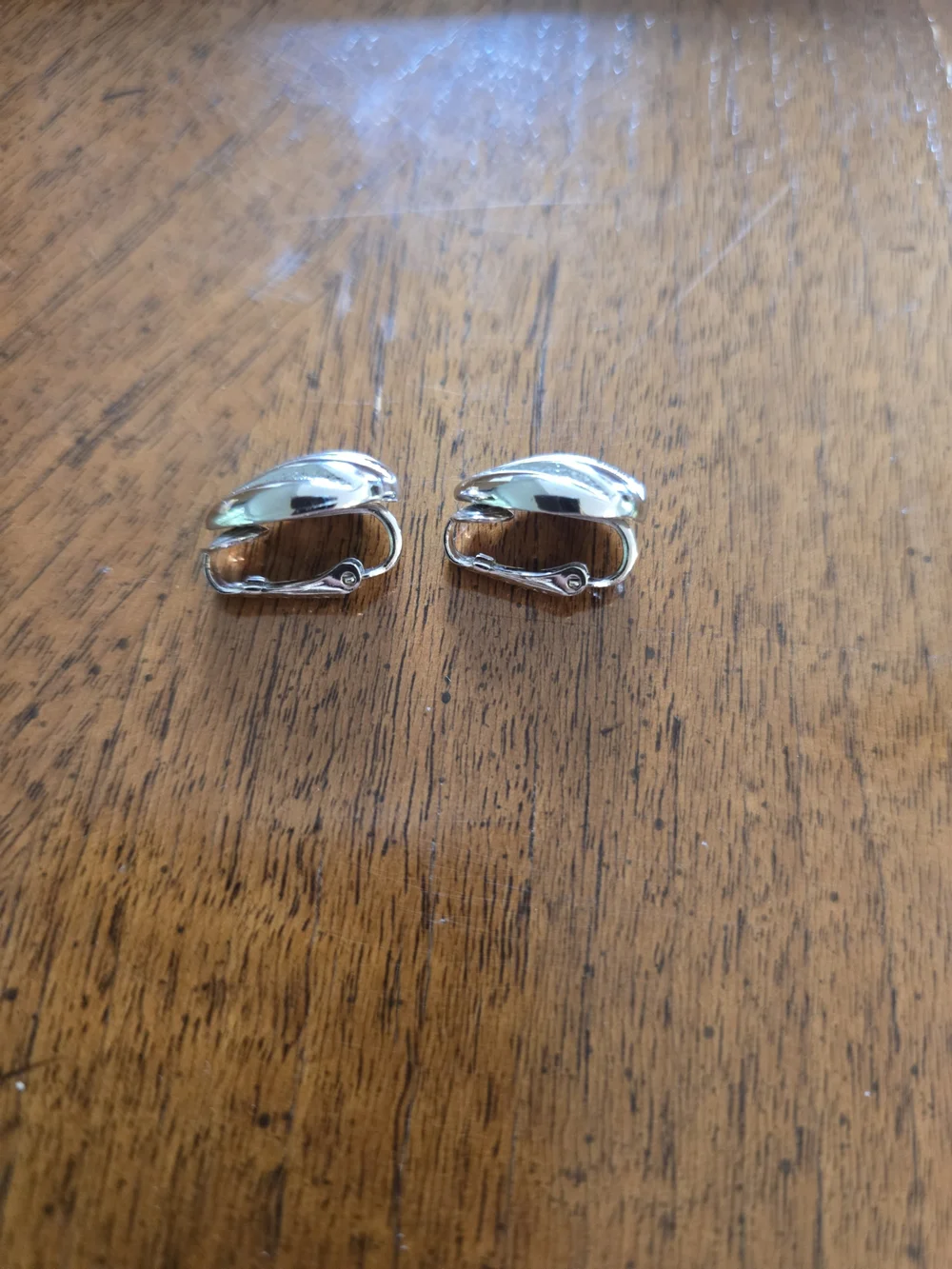 Sara Coventry Silver Toned Teardrop Clip-On Earrings - Women Jewelry